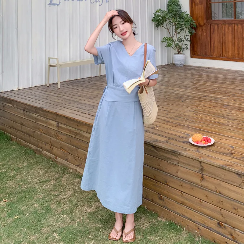 TEME Short Sleeved Dress Women's-3