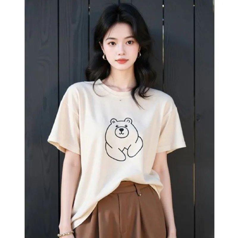 TEME T Shirts Women's White-2