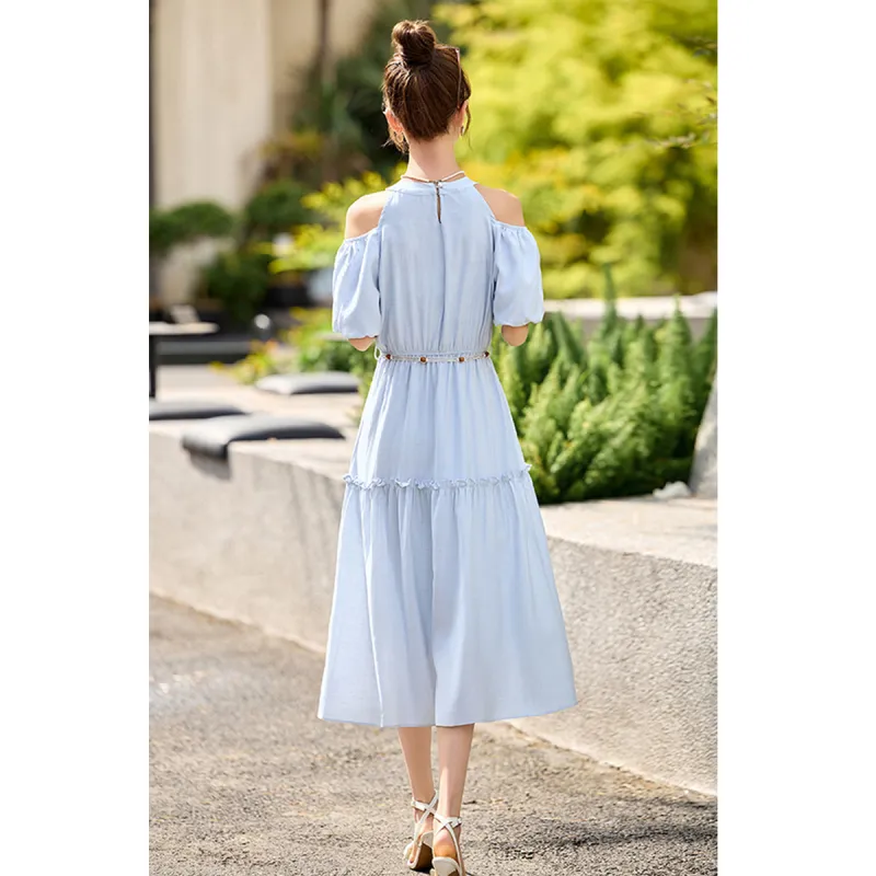 TEME Short Sleeved Dress Women's-4