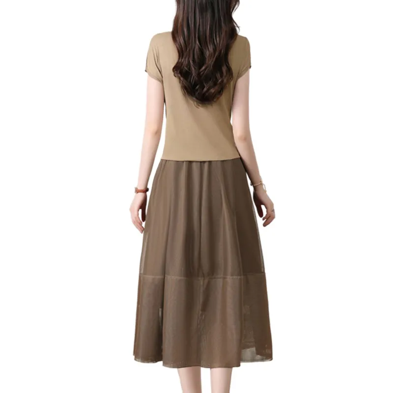 TEME Two Piece Skirt Sets Women's-3
