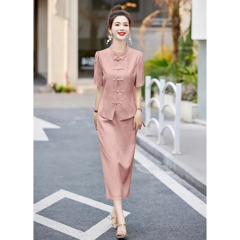 TEME Two Piece Skirt Sets Women's-5