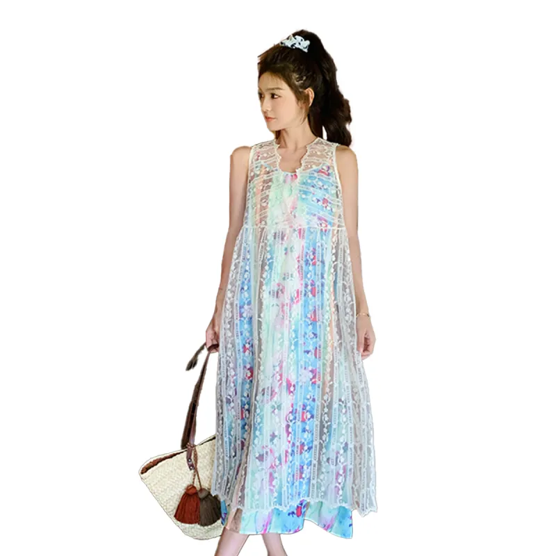 TEME Sleeveless Dress Women's Image Color-1