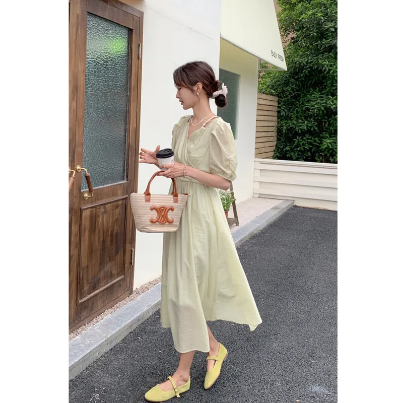 TEME Short Sleeved Dress Women's-5