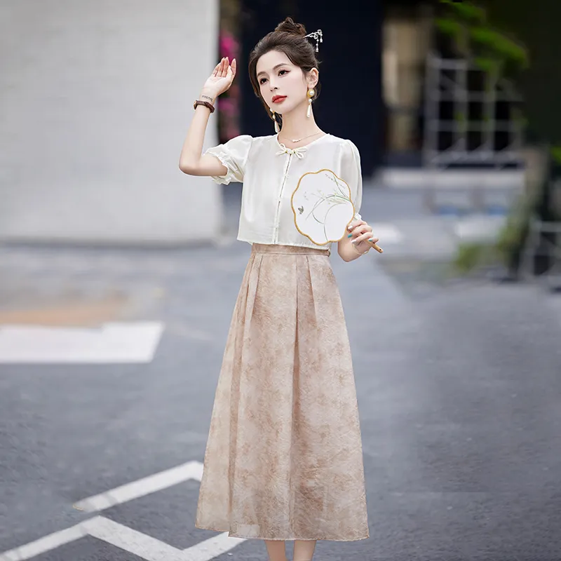 TEME Two Piece Skirt Sets Women's-6