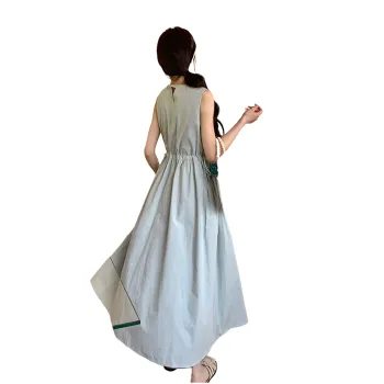 TEME Slip Dresses Women's Light Blue