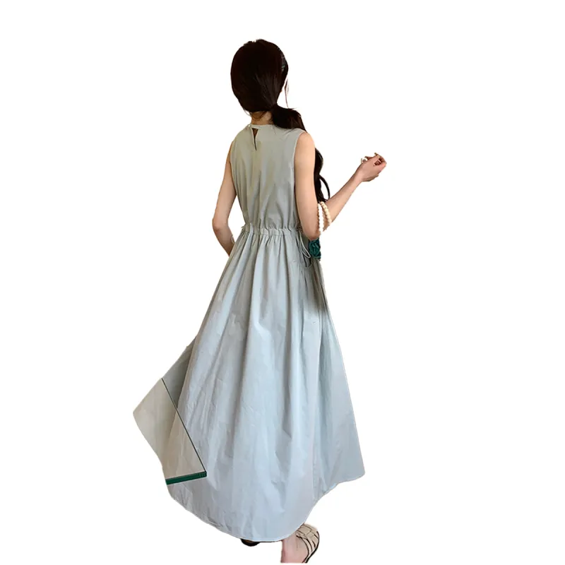 TEME Slip Dresses Women's Light Blue-0