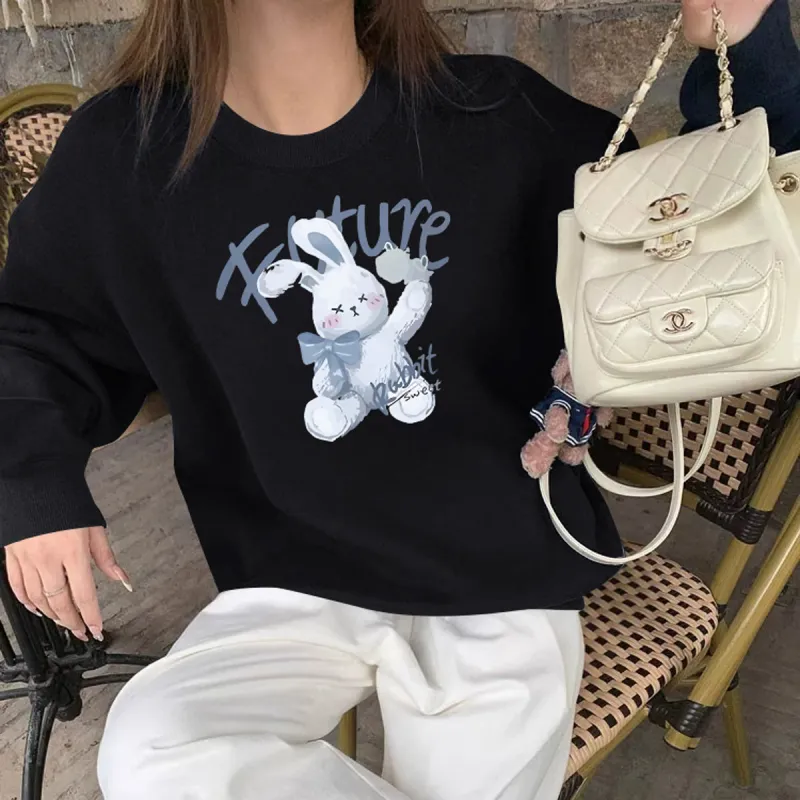 TEME Sweatshirts Women's Black-1