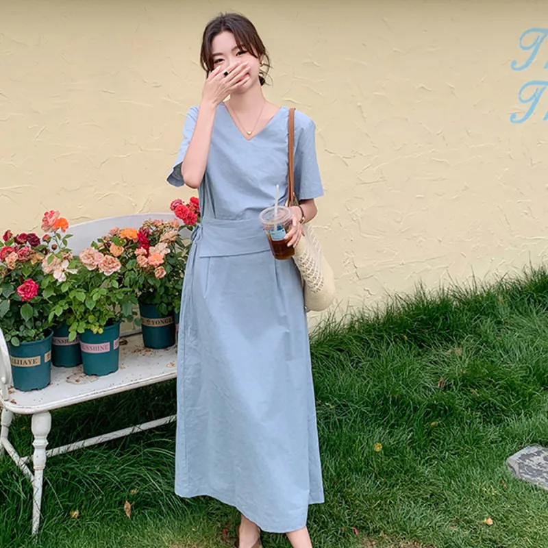 TEME Short Sleeved Dress Women's-6