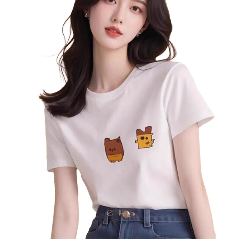TEME Regular T Shirt Women's White-2