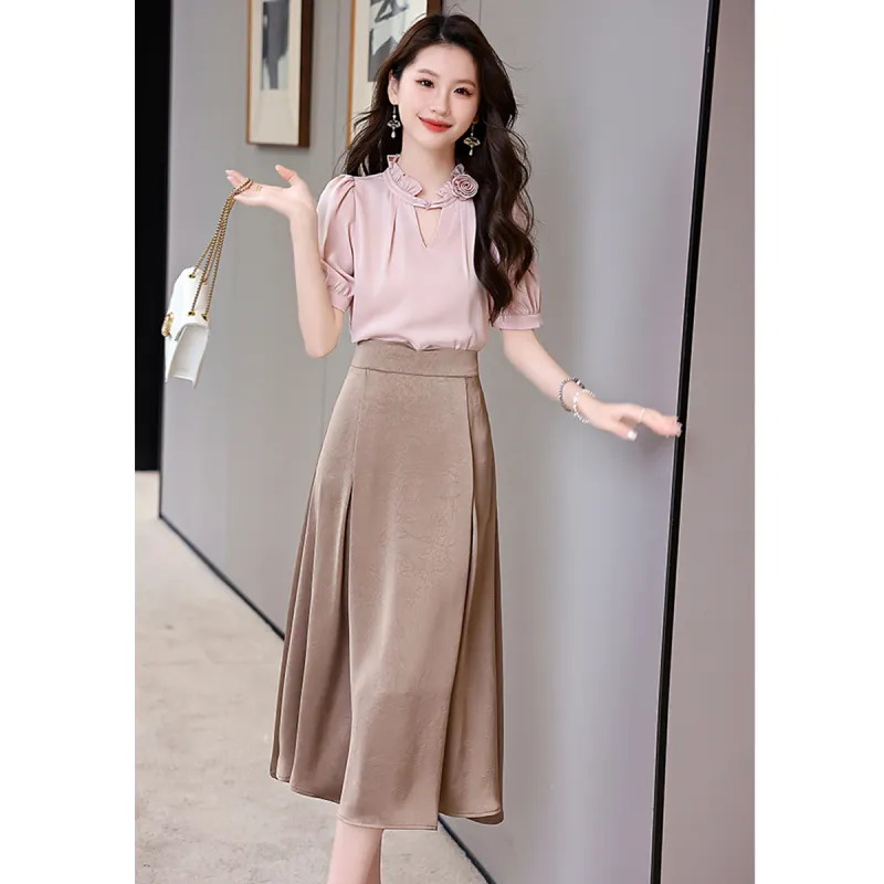 TEME Two Piece Skirt Sets Women's-5