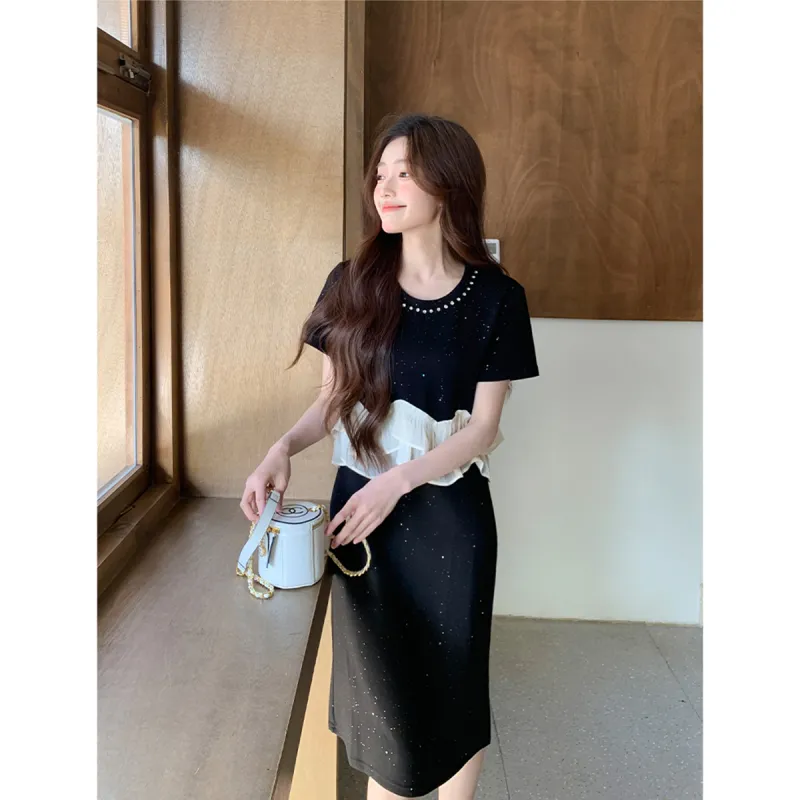 TEME Short Sleeved Dress Women's-4