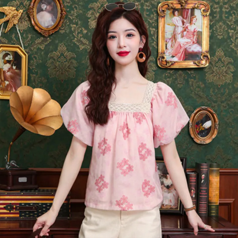 TEME Shirts Women's Pink-2