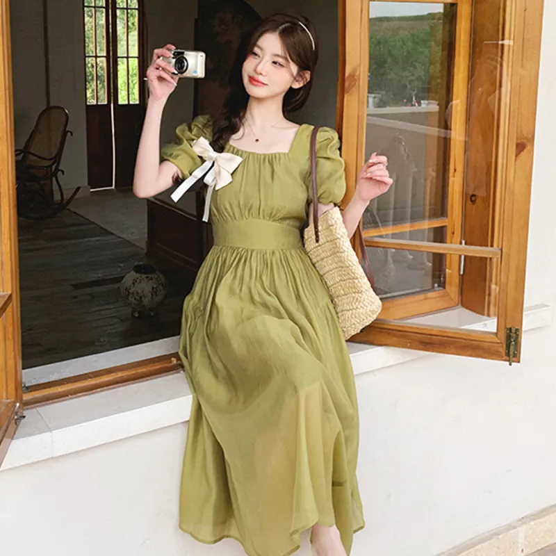 TEME Short Sleeved Dress Women's-17