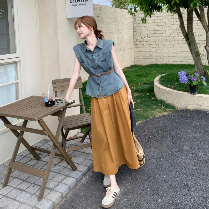 TEME Two Piece Skirt Sets Women's-4