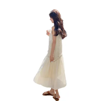 TEME Sleeveless Dress Women's Ecru