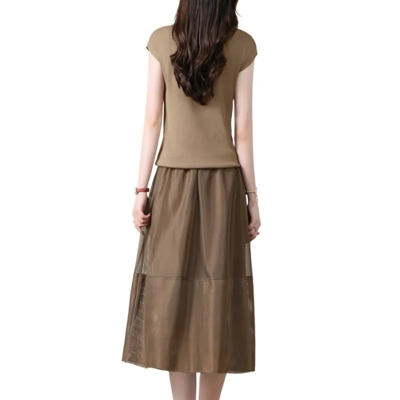 TEME Two Piece Skirt Sets Women's-5