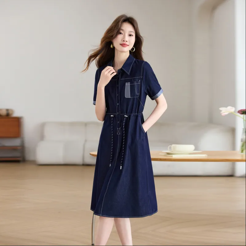 TEME Short Sleeved Dress Women's-4