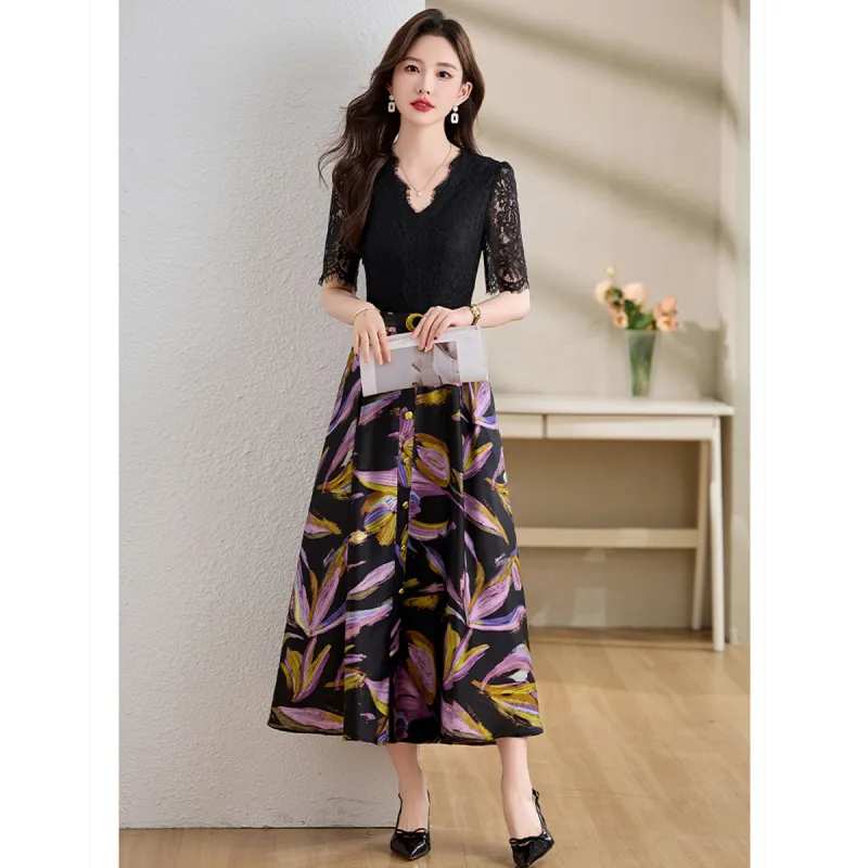 TEME Short Sleeved Dress Women's-8