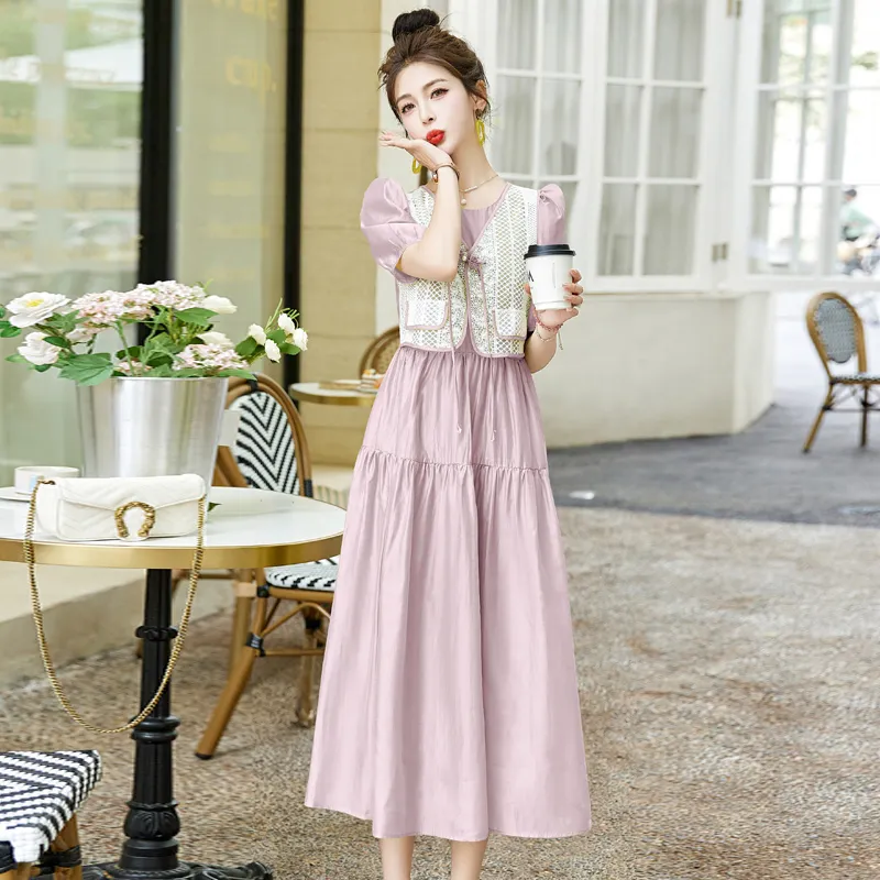 TEME Short Sleeved Dress Women's-7