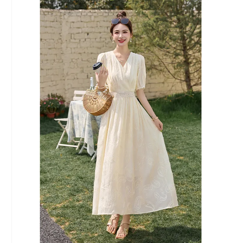 TEME Short Sleeved Dress Women's-4