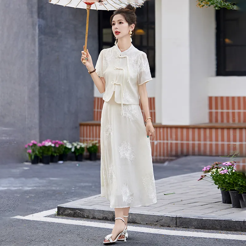 TEME Two Piece Skirt Sets Women's-2