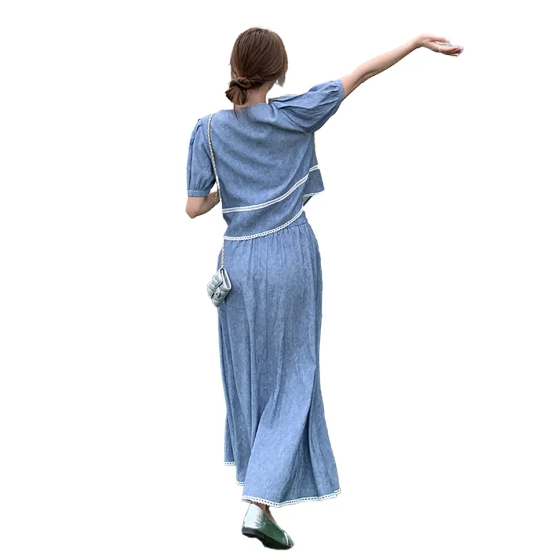 TEME Two Piece Skirt Sets Women's-2