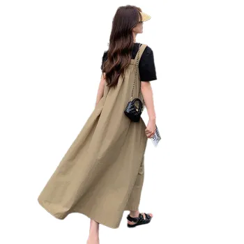 TEME Slip Dress Women's Light Brown