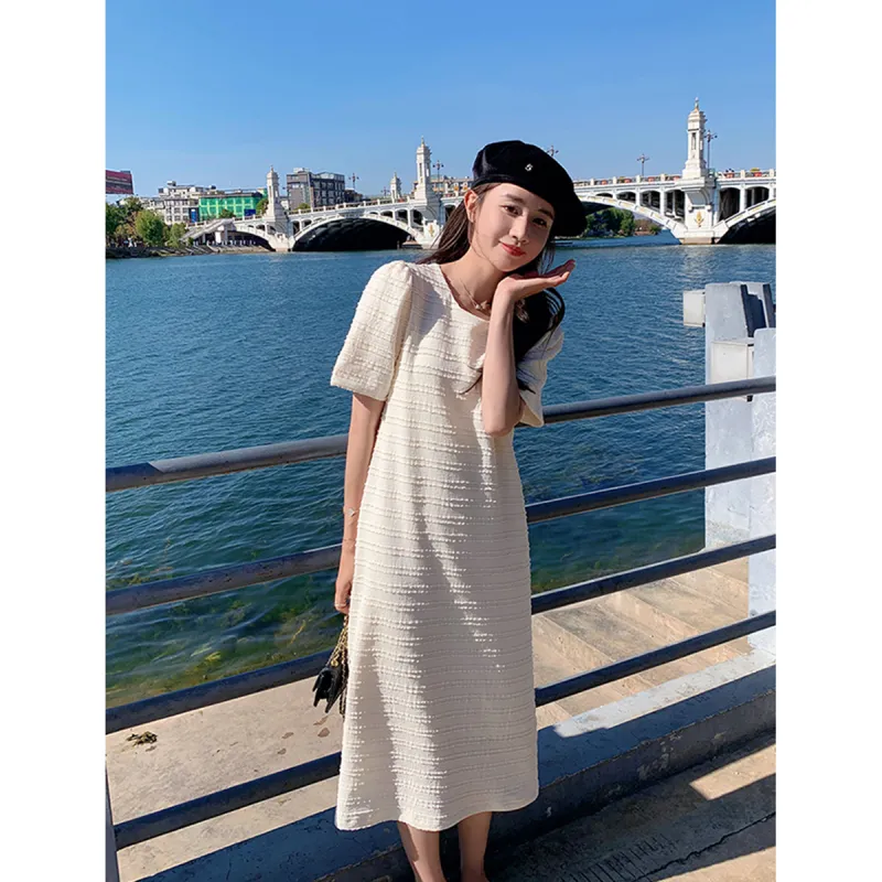 TEME Short Sleeved Dress Women's-3