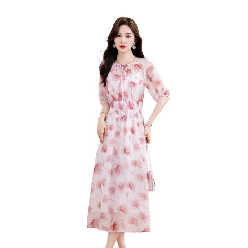 TEME Short Sleeved Dress Women's-7