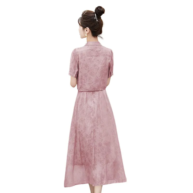 TEME Two Piece Skirt Sets Women's-4