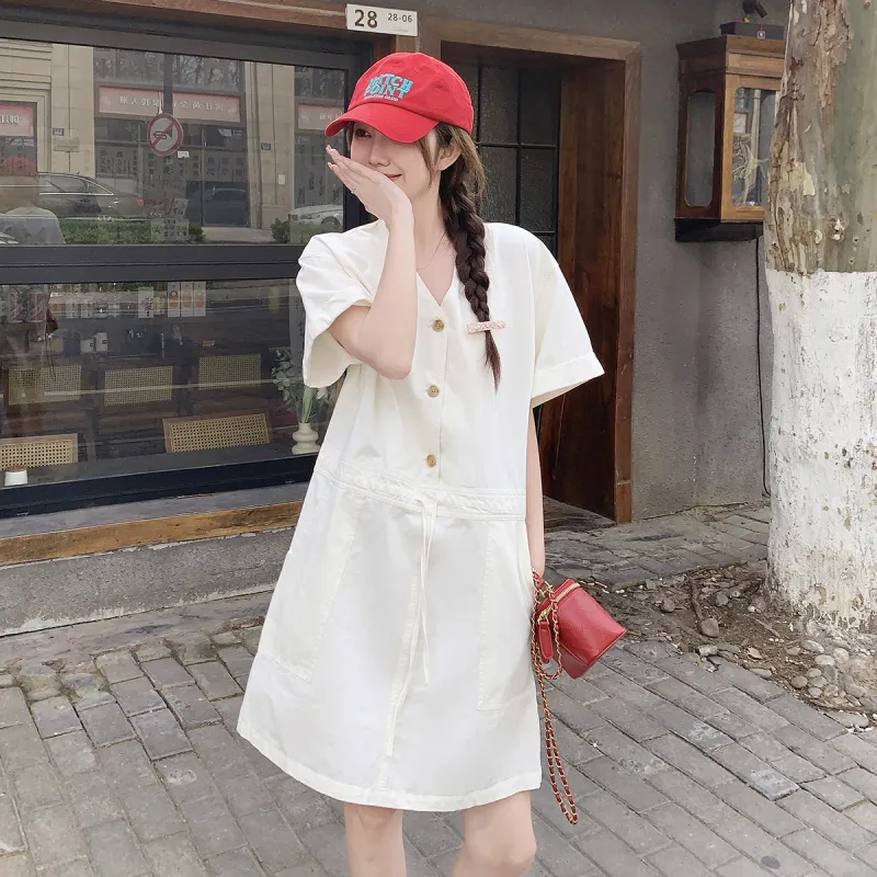 TEME Short Sleeved Dress Women's-2