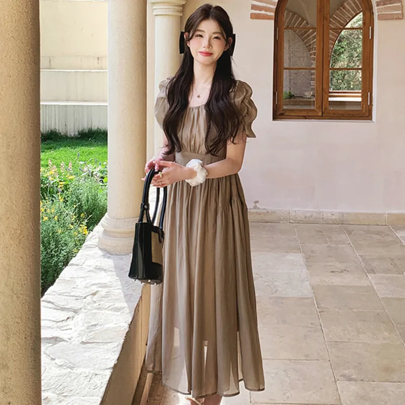 TEME Short Sleeved Dress Women's-11