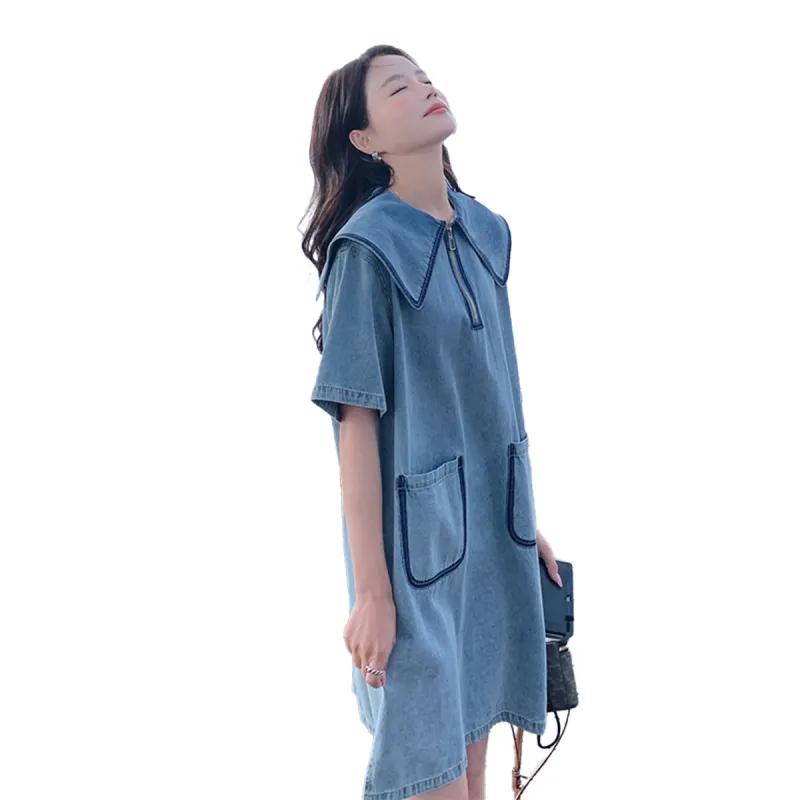 TEME Short Sleeved Dress Women's Image Color-2