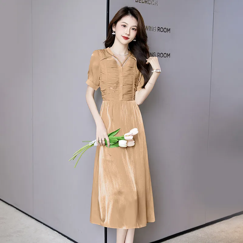 TEME Short Sleeved Dress Women's-8