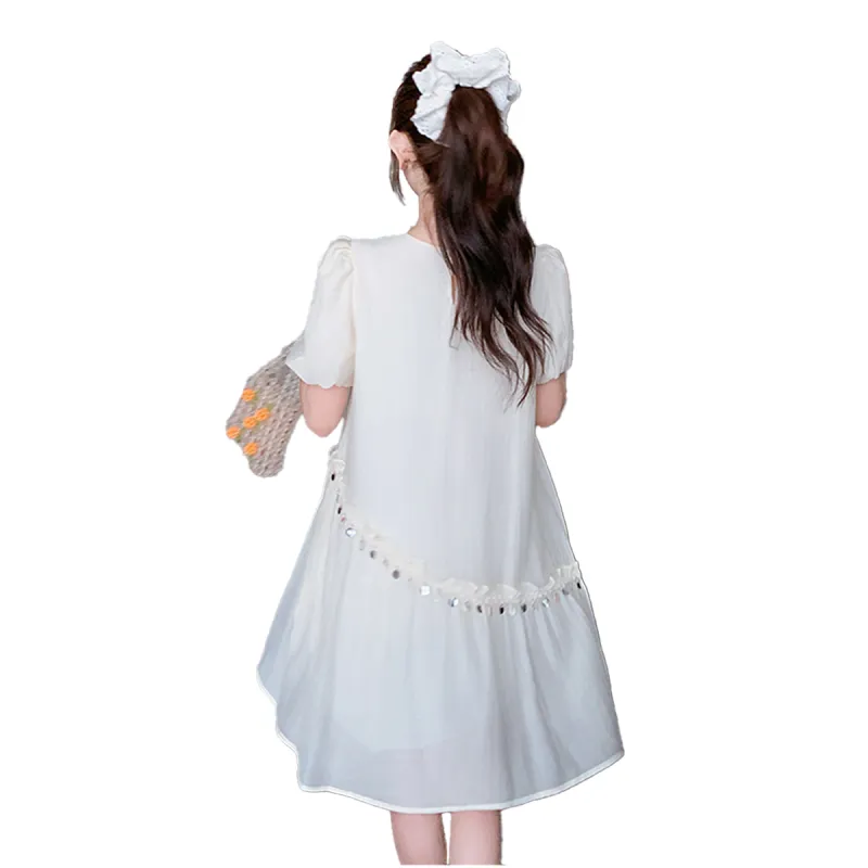 TEME Short Sleeved Dress Women's-2