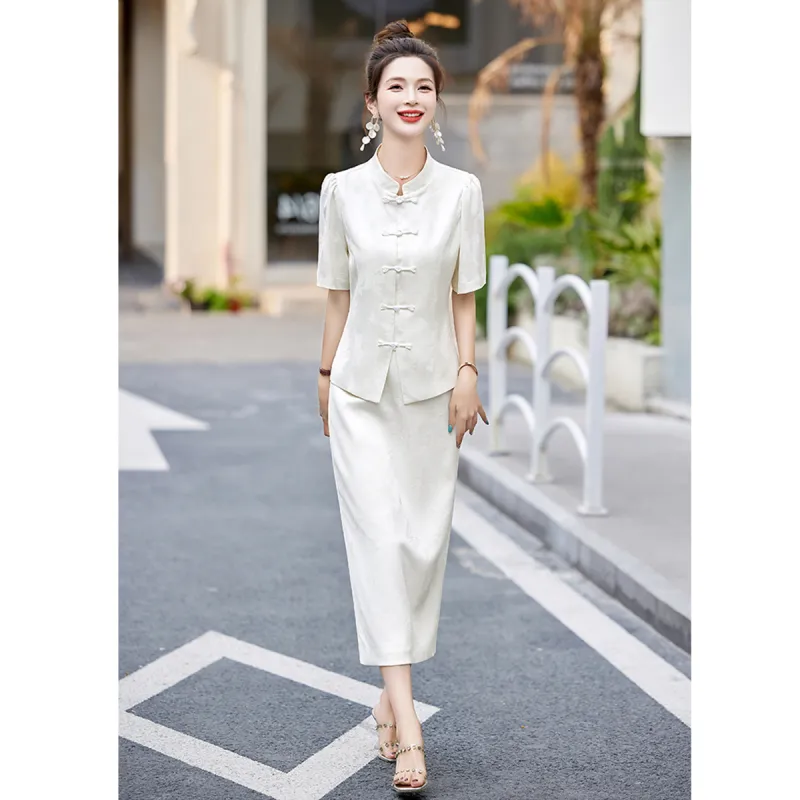 TEME Two Piece Skirt Sets Women's-2