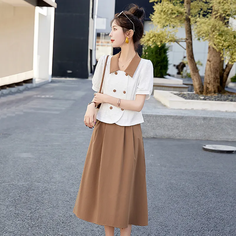 TEME Two Piece Skirt Sets Women's-3