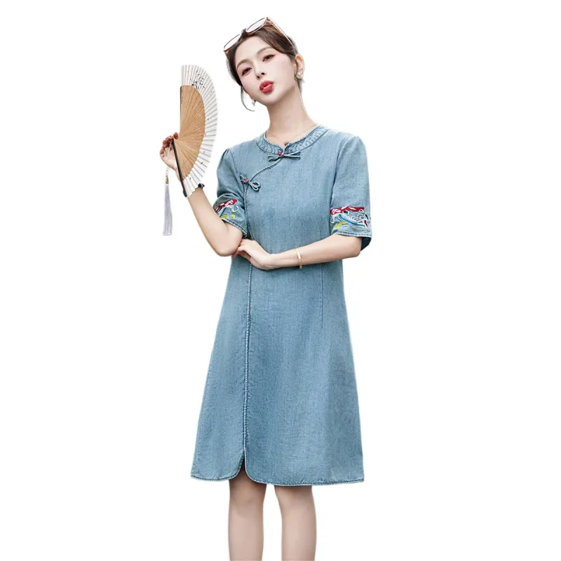 TEME Short Sleeved Dress Women's-2