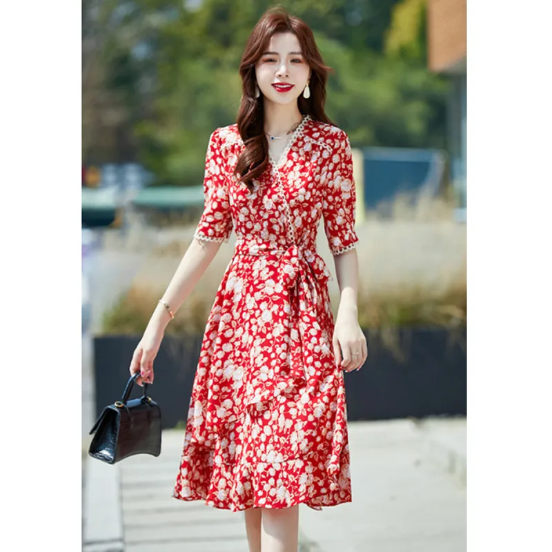 TEME Short Sleeved Dress Women's-4