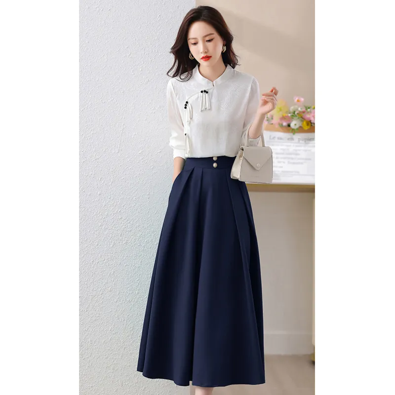 TEME Two Piece Skirt Sets Women's-3