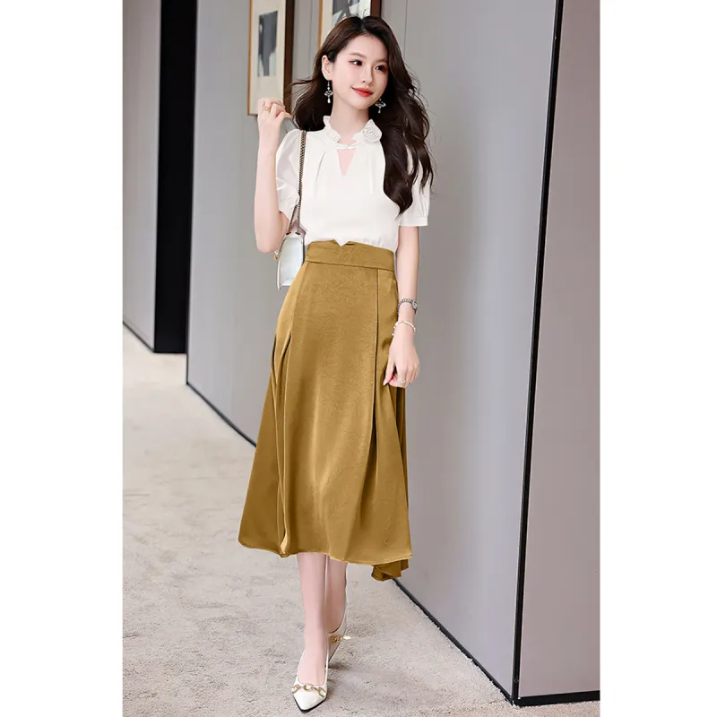 TEME Two Piece Skirt Sets Women's-14