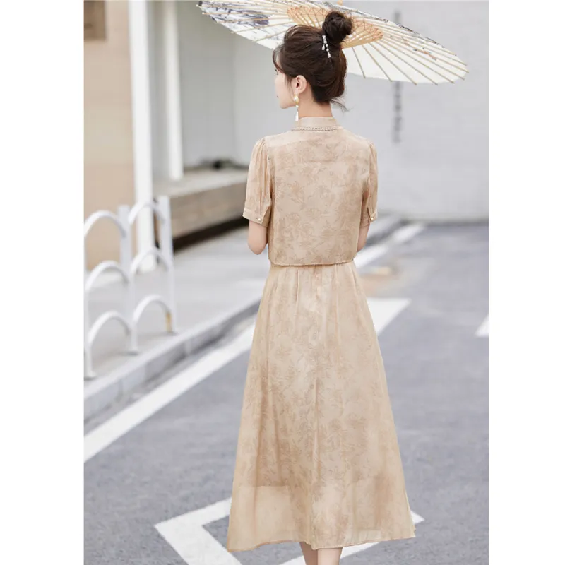 TEME Two Piece Skirt Sets Women's-12