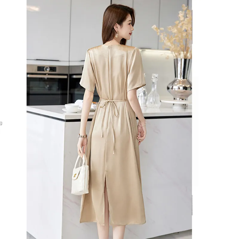 TEME Short Sleeved Dress Women's-3