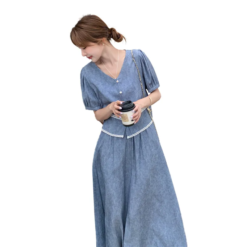 TEME Two Piece Skirt Sets Women's-3