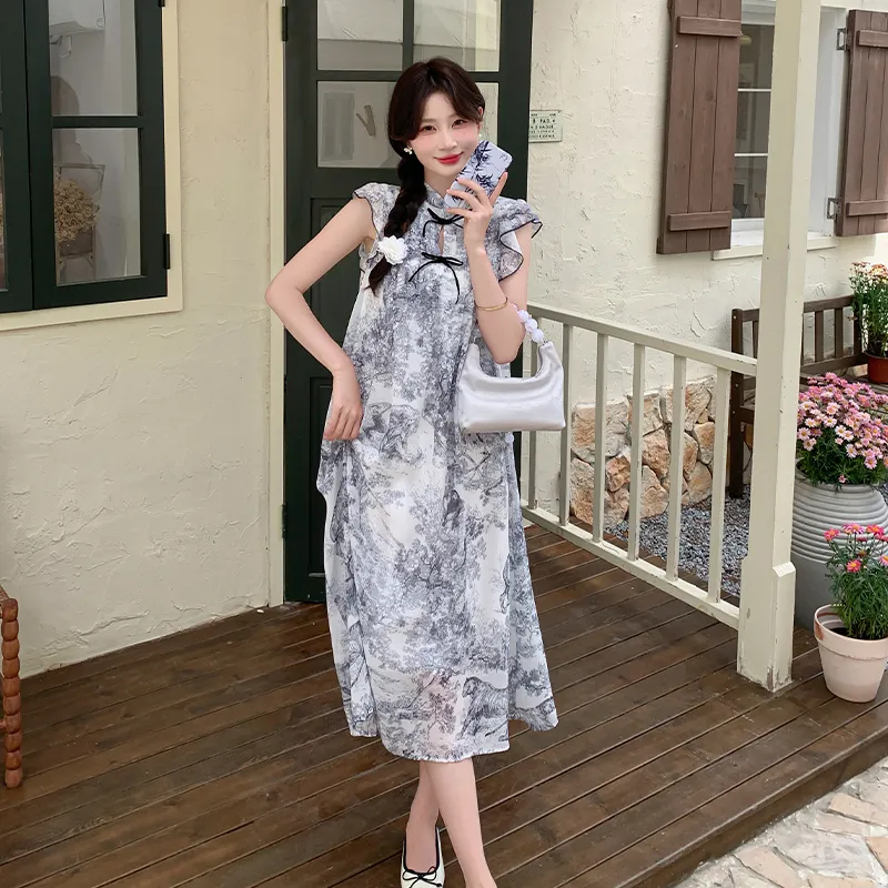 TEME Short Sleeved Dress Women's-5