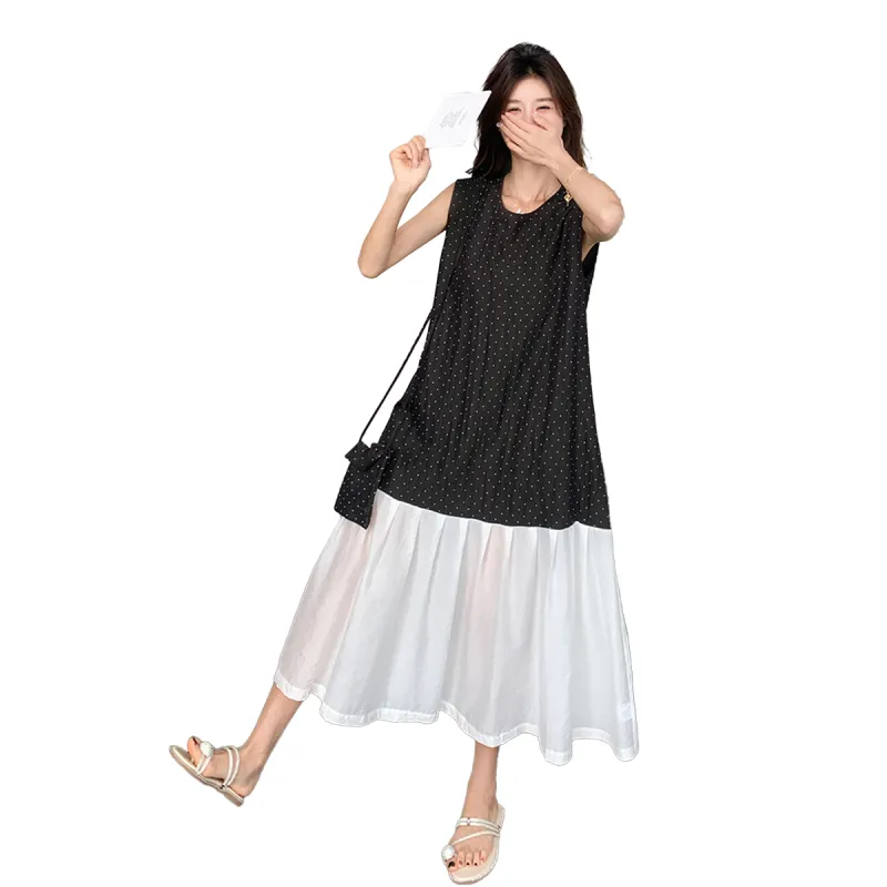 TEME Sleeveless Dress Women's Black-1