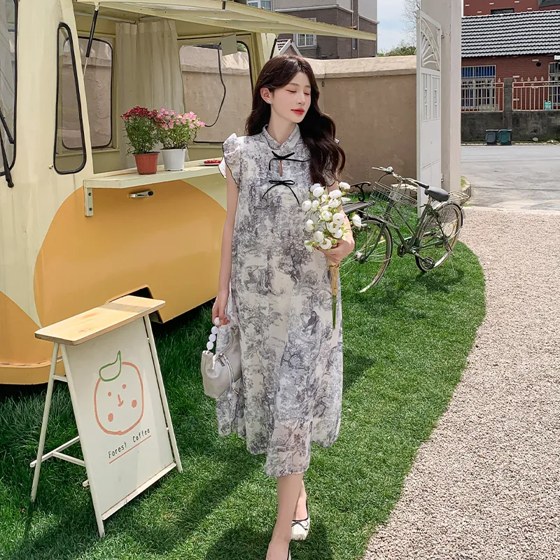 TEME Short Sleeved Dress Women's-2