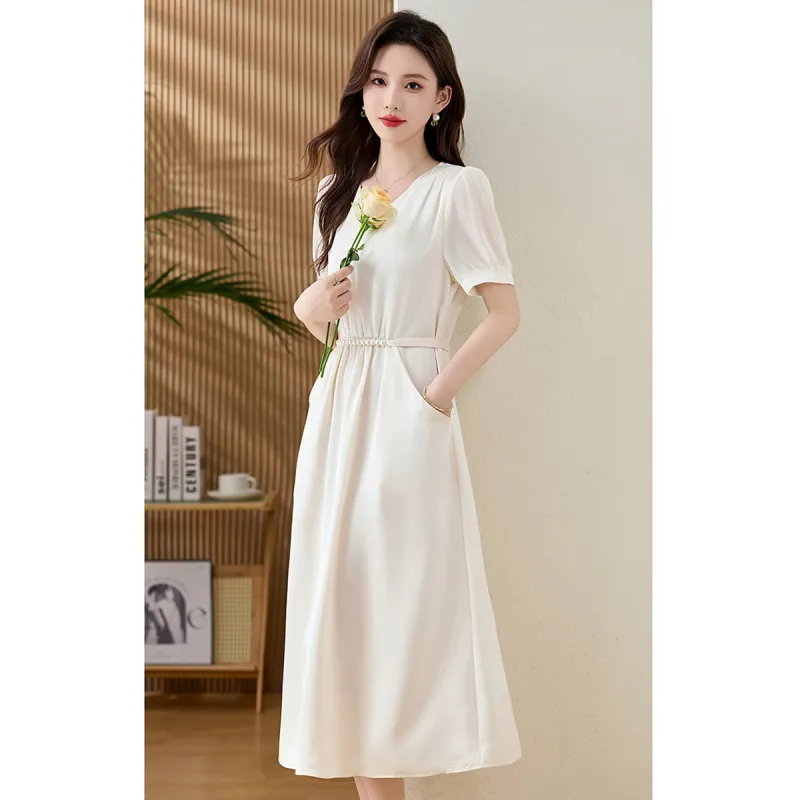TEME Short Sleeved Dress Women's-5
