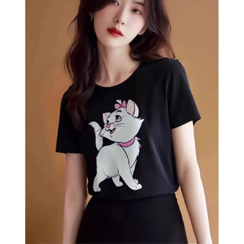 TEME Regular T Shirt Women's Black-2