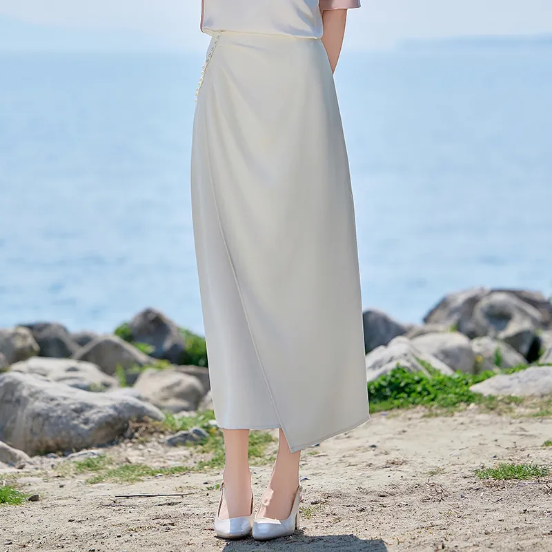 TEME Casual Long Skirts Women's-2